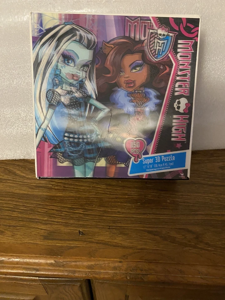 Monster High 3-D Lenticular Puzzle 150 Pieces, Ages 6+, Slumber Party - Image 1 of 1