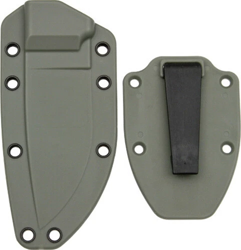 Funda ESEE Modelo 3 E40FGC Follaje Moldeado Verde Construcción Zytel con Clip para Bota Foto 1 de 1