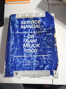 2002 DODGE DR RAM TRUCK 1500 SERVICE REPAIR Original OEM MANUAL 2&4 Wheel - Picture 1 of 9