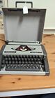Olympia Traveller De Luxe Typewriter mechanical in case made in brazil M