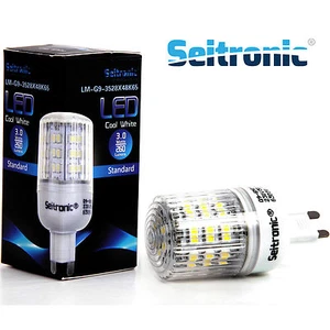 Bombilla Lámpara LED G9 Bombilla de 3 vatios, 260LM y 48LEDs - Blanco Frío 6500K - Imagen 1 de 10