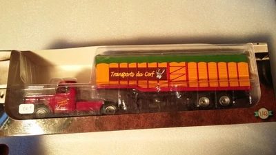 Altaya/Ixo - N°01: Willeme LC610T + semi bachée "Transports du cerf"- 1952 1:43 - Photo 1/4