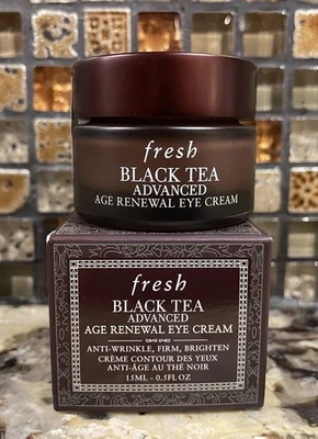 Fresh Black Tea Advanced Age Renewal Eye Cream .5 oz 15 ml Full Size New in Box - Image 1 of 4