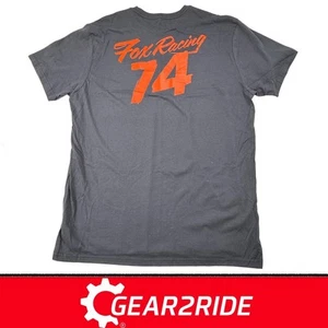 Mens Fox Racing T-Shirt - FOX Premium Scripted Race Casual MX & MTB T-Shirt - Picture 1 of 3