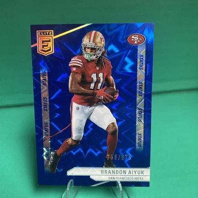 2024 Panini - Donruss Elite #41 Brandon Aiyuk Status Explosion /875  - Image 1 of 2