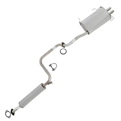 Stainless Steel Resonator Muffler Exhaust Kit fits: 1999-2001 Nissan Maxima 3.0L - Изображение 1 из 4