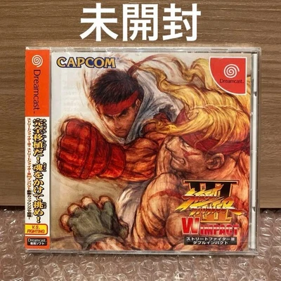 Street Fighter III W Impact New Sealed Dreamcast Japan CAPCOM T-1211M NTSC-J - Image 1 of 4