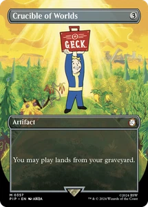 MTG Crucible of Worlds (Full Art ) English PIP - Picture 1 of 1