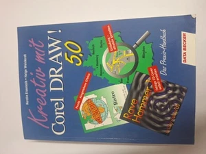 Kreativ mit CorelDRAW! 5.0 | Data Becker Handbuch | Vintage Buch - Bild 1 von 8