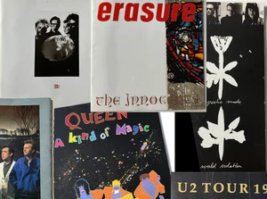 Rock Pop 80s Concert Programmes - Depeche Mode ZZ Howard Jones - choose from - Picture 1 of 76