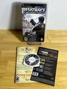 Resistance: Retribution (Sony PSP, 2008) Completo con Manual - Imagen 1 de 7