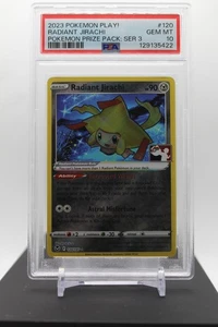 PSA 10 - Radiant Jirachi 120/195 - 2023 Pokemon Prize Pack Serie 3 ¡Juega! Promo - Imagen 1 de 1