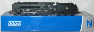Dapol N 2S-013-007 BR Black 2-10-0 Class 9F Steam Loco 92051 E/Crest 6DCC Ready - Image 1 of 4