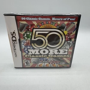 50 weitere klassische Spiele (Nintendo DS, 2010 2011) Neu Factory Sealed - Bild 1 von 4
