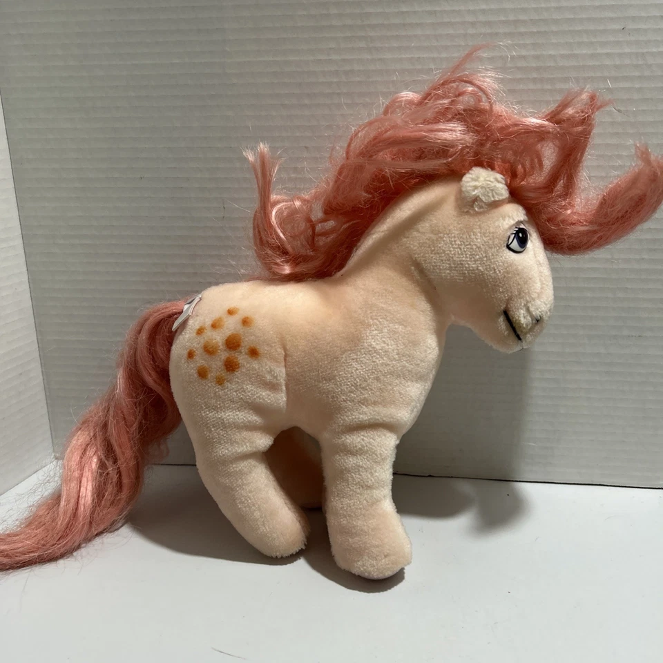 Peluche My Little Pony G1 Algodón Caramelo 10" Peluche 1984 Aplausos ¡Raro! Foto 1 de 4