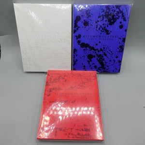 Kizumonogatari Part 1 2 3 Tekketsu Nekketsu Reiketsu Limited Box Set Blu Ray lot - Bild 1 von 13