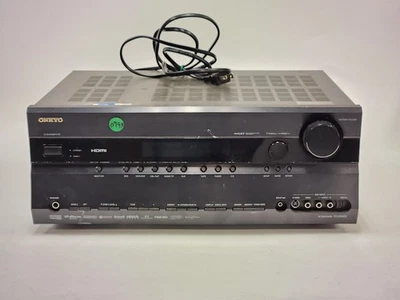 Onkyo TX-SR605 7.1 Ch HDMI Home Theater Surround Sound Receiver - Tested - Image 1 of 4