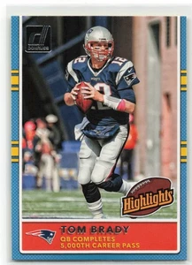 2017 Panini Donruss Tom Brady #2 Highlights - Picture 1 of 2