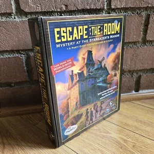 NEW SEALED: Escape The Room Mystery at The Stargazers Manor Board Game Think Fun - Picture 1 of 5