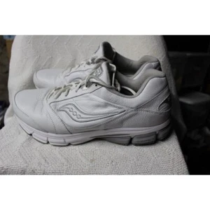 Saucony Men's Power Grid Shoes Size 14 White (Pre-Owned) - Picture 1 of 2