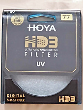 Hoya HD3 77mm UV - 32-Layer Ultra-Hard Nano-Coated Stain-Resistant Optical Glass