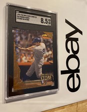 Roger Maris SGC 8.5 Ted Williams Card Co. 1994 Man Cave ETCHED Collector #ES2