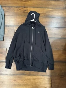 Nike Black Hooded Light Weight Jacket in Mens Large - Picture 1 of 1