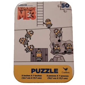 Despicable Me 3   50 Piece Puzzle In Collectors Tin new sealed - Picture 1 of 5