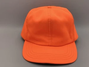 Vintage Insulated Hunting Hat Fitted Size M Thinsulate Safety Orange- P Cap USA - Picture 1 of 10