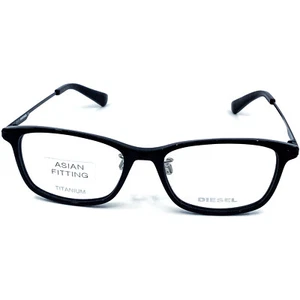 Diesel DL 5327-D 001 Black Plastic Optical Eyeglasses Frame 53-17-145 Asian Fit - Picture 1 of 5