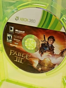 Fable 3 III (Microsoft Xbox 360, 2010) Missing Manual Generic Case - Picture 1 of 2