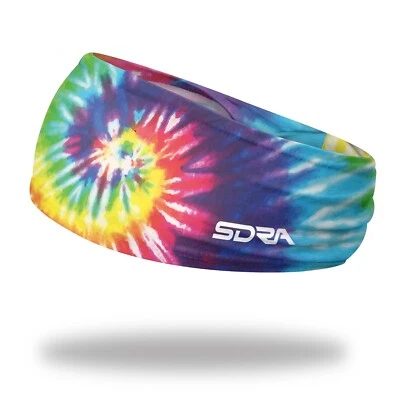 Suddora Non Slip 3.5" Tapered Tie-Dye Headband - Fashion, Summer, Beach, Outdoor - Image 1 of 4