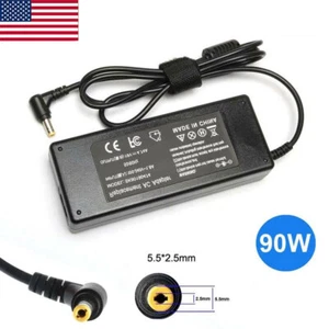 19V 4.74A 90W Laptop Charger for Toshiba Satellite PA3468U-1ACA, PA3516U-1ACA - Picture 1 of 7