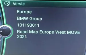 Genuine BMW West & East Europe MOVE 2024 MAP Navigation update + FSC Code - Picture 1 of 1