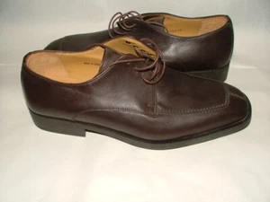 NEW WOB MEZLAN LOAFERS SHOES SIZE 8 W LEATHER BROWN SOLID #555 - Picture 1 of 6