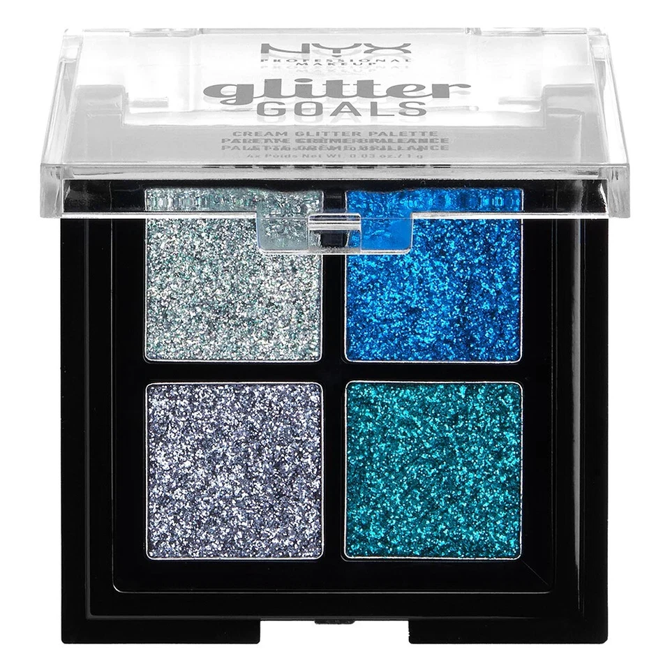 NYX Glitter Goals Cream Glitter Palette Quad - Image 1 of 1