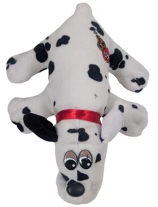 VTG 80s Mini Pound Puppies Dalmatian Stuffed Animal Toy Plush 7” Tonka 1987 - Picture 1 of 5