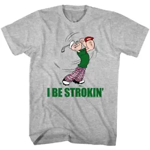 Popeye Strokin Comics Shirt - Picture 1 of 2