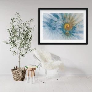 Beach Ocean Sun Fractal Counted Cross Stitch Pattern - Picture 1 of 6