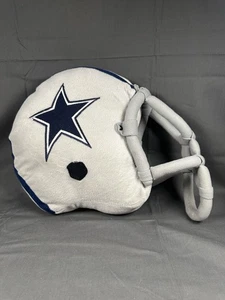 NFL Dallas Cowboys grau Football Helm Plüsch Kissen 12 Zoll - Bild 1 von 10