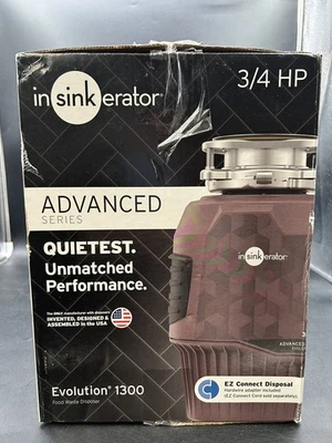 Eliminador de basura Insinkerator Evolution 1300 3/4 HP (¡LEER!!!!!) Foto 1 de 4