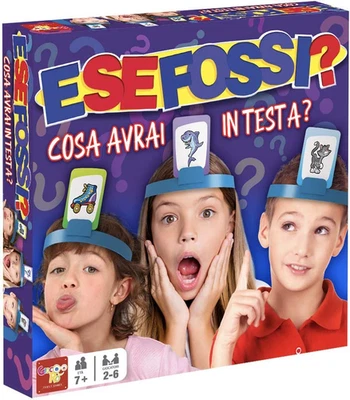 E Se Fossi?, ‎Gioco Da Tavolo Indovina Chi Sei, Gioco Di Società per Famiglie - Immagine 1 di 4