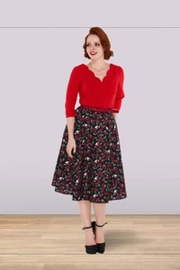Christine Cherry Skirt - Imagen 1 de 3