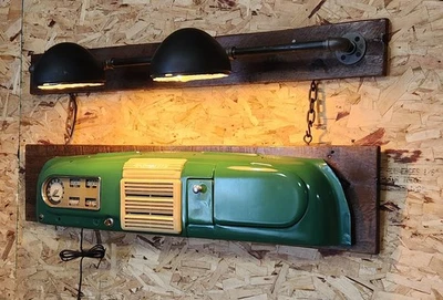 48 Ford F1 Camión Tablero Hombre Cueva Colgante Pared Deco Iluminado 32 Apliques Roadster  Foto 1 de 3