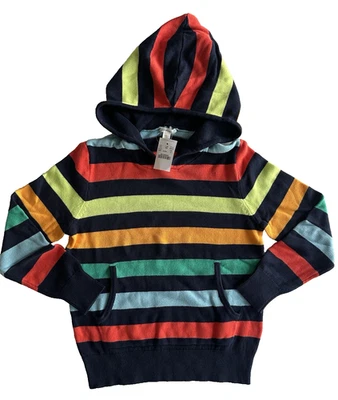 NUEVO Suéter Crewcuts Niños 12 Algodón Sudadera con Capucha Manga Larga Multicolor Foto 1 de 4