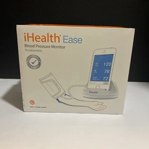 iHealth Ease Wireless Blood Pressure Cuff /Monitor Bluetooth Smartphone Connect - Picture 1 of 4