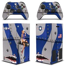 Skin Wrap FOR XBOX SERIES X Gaming Console+2 Controller Sticker Decal P40-Army-U