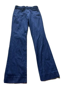 Banana Republic Size 0 Logan Denim Pants Inseam 32” Zip Button #88 - Picture 1 of 6