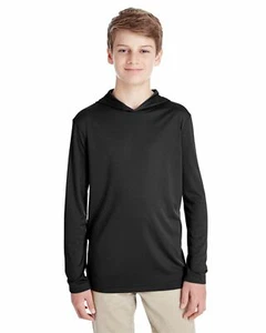 Team 365 Youth Pull Over Hoodie 100% Polyester Performance Hoodie TT41Y - Picture 1 of 26