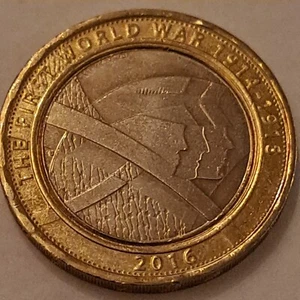 2016 The First World War £2 Coin - Picture 1 of 3